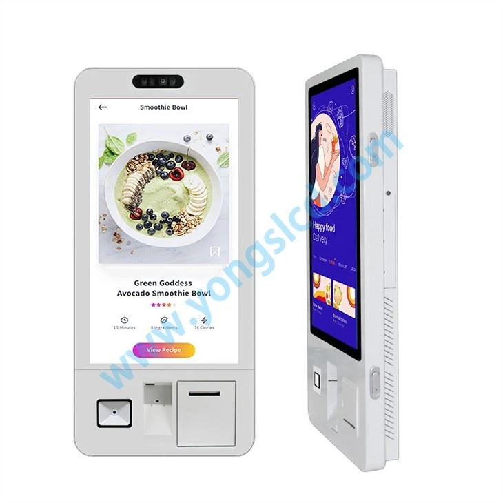 21,5 Inch Andorid Restoran Swalayan Memesan Mesin Kios Dan Kasir Sentuh Kios