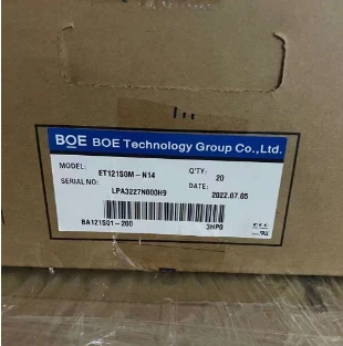 ET121S0M-N11N14 BA121S01-200 LVDS 800 * 600 Kecerahan 400 Teknologi BOE 12.1-...