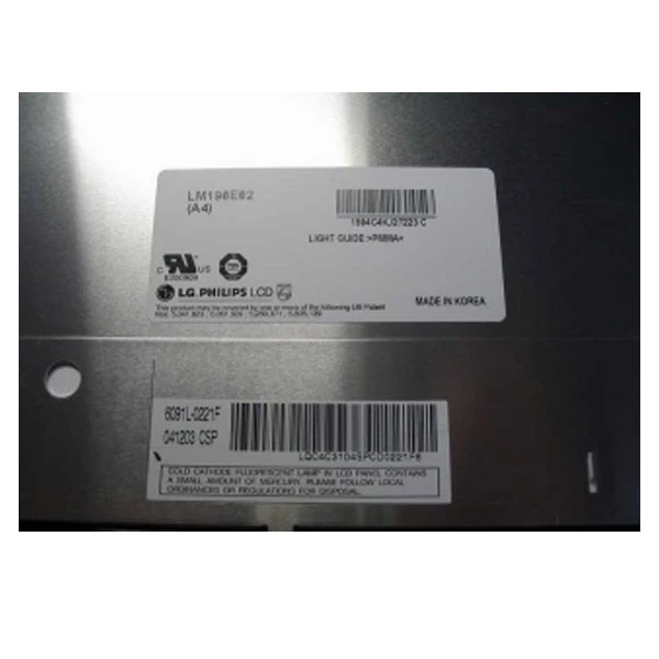 19. 0 inch LCD Layar LM190E 02- a 4 1280*1024 LCD Tampilan